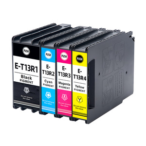Cartuchos de tinta E-T13R1 compatibles con impresoras Epson EP-C7000a EM-C7100a, pigmento negro de 240 ml, 11500 páginas - Product Image 4