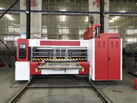 Vente d'usine : Machine de découpe rotative entièrement automatique pour imprimante, machine de fabrication de boîtes en carton ondulé 3-7 couches