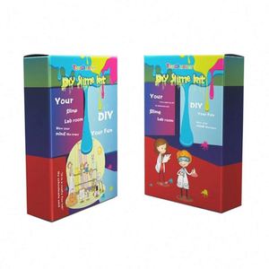 Kit de slime en plastique simple à faire soi-même avec colle et pigments, 100 pièces, jouet éducatif pour soulager le stress - Product Image 5