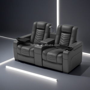 Sillón Reclinable Moderno de Lujo con Portavasos y Carga USB para Sala de Estar, Sofá, Muebles de Cine en Casa, Villa - Product Image 3