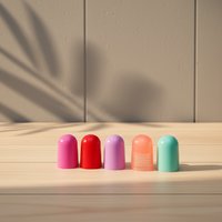 N1003 Bouteille vide en verre de 5 ml pour vernis à ongles de la marque YALI avec bouchon à vis, estampage à chaud et sérigraphie, échantillon gratuit