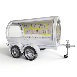 Remorque funéraire noire de style européen vintage à 4 roues ZOWN, construction en acier, électrique, garantie de 2 ans, personnalisable - Product Image 2