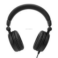 Casque de studio filaire pour enregistrement audio, casque de monitoring supra-auriculaire pour table de mixage, amplificateur, podcast, clavier, piano