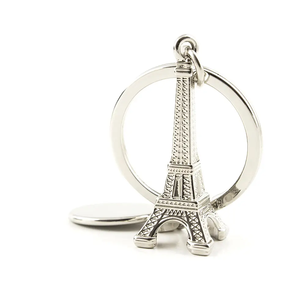 Thiết Kế Mới Khuyến Mại Quà Tặng Tùy Chỉnh Kim Loại Du Lịch Mini Tháp Eiffel Paris Thủ Công Mỹ Nghệ Móc Khóa