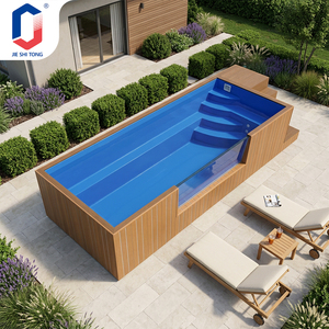 Family Coastal Above Ground Prefabricated Pool Easy Install Container Type Ready To Use Wholesale From Pool Factory pool - Product Image 1