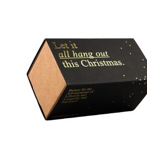 Caja de cartón con logotipo elegante personalizado para Dulces, galletas, pastel, Chocolate, amado, diseño preferido, caja de cajón rectangular cuadrada - Product Image 1