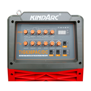 Poste à souder TIG pour <span class=keywords><strong>le</strong></span> soudage de l'aluminium et de l'acier inoxydable Machine de soudage par onduleur à impulsion avec MMA - Product Image 5
