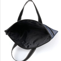 Bolso de Oficina para Hombre, Impermeable, para Reuniones, con Cierre, Gran Capacidad, para Documentos, Regalo Empresarial, con Logotipo Personalizado