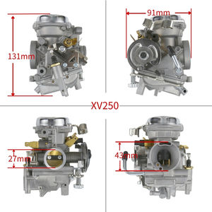 CR1769 Vento-Thunder <span class=keywords><strong>250</strong></span>รถมอเตอร์ไซด์26มม. XV250 Yama XV125 <span class=keywords><strong>250</strong></span> V-Star <span class=keywords><strong>250</strong></span>เส้นทาง66 1988-2014คาร์บูเรเตอร์มอเตอร์ไซค์ใหม่ - Product Image 2