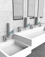Distributeur automatique de savon liquide en mousse mural intelligent sans contact à capteur infrarouge pour salle de bain F9309