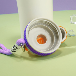 Nouvelle Bouteille de Sport Extérieure Topnovo 2025 avec Poignée et Corde, Grande Capacité, pour Voyage, Bouteille à Boire Directement - Product Image 5