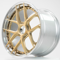 Jantes forgées bicolores YAGU Custom 2 pièces S101SC 20 21 22 23 24 pouces pour BMW M3 M4 G80 G82 Range Rover Benz Cullinan