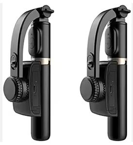 El estabilizador de teléfono móvil de mano Q08 más vendido, cardán, 1 eje, Selfie Stick, rotación de 360, antivibración <span class=keywords><strong>para</strong></span> Vlog Live Fold - Product Image 1