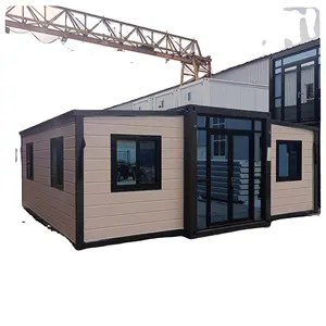 Wzh Precio barato Casas de bienes raíces Casa moderna de acero prefabricada 4 dormitorios Casa pequeña Casa modular hecha en China