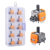 Pack de 10 sticks analogiques 3D à effet Hall pour manettes Dualsense PS5/PS4/XBOX/SWITCH Pro, accessoires de jeu