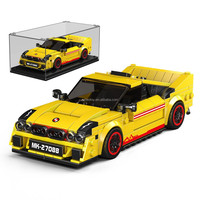 Mould King 27088 EVO38 MOC Super Sports Racing Car Model Building Block Sets Assembly Brick Toys for Christmas Gift