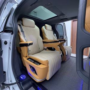 Sienna modifié Lucky Cat activité accoudoir siège d'aviation dossier électrique réglage avant/arrière cuir Napa <span class=keywords><strong>Yamaha</strong></span> voiture montage - Product Image 1