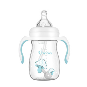 Baode Baby Bottle Wide Caliber Large Gourd Shaped Glass 0-12 Months - Product Image 3