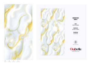 Carreaux de sol et de mur en porcelaine Golden Endless 600x1200, dalle de grand format haute résistance - Product Image 2