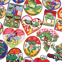 Écussons personnalisés brodés avec nom, badges auto-agrippants pour uniformes de travail, sacs et casquettes tactiques