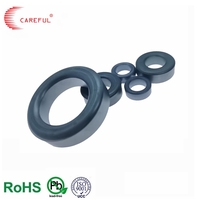 Noyau toroïdal en ferrite NiZn de grande taille pour utilisation EMI, conforme aux normes RoHS, REACH et ISO 9001