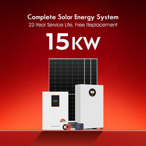 ระบบพลังงานแสงอาทิตย์แบบออฟกริด KEVOLT 5KW 10KW 15KW พร้อมแบตเตอรี่และชุดอุปกรณ์ครบชุด ระบบไฮบริดพลังงานแสงอาทิตย์ NSTLV-16K - Product Image 2