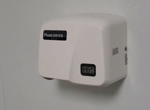 Secador de Manos Comercial de 1800w con Motor Silencioso sin Escobillas, Sensor de Aire Caliente, Garantía de 3 Años, 110v-220v, Uso Doméstico y Hotelero, IP23, 63db, 1 - Product Image 6