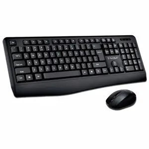 डेस्कटॉप के लिए YS178 उच्च गुणवत्ता वाले एर्गोनोमिक फैशन अल्ट्रा थिन मॉडल कीबोर्ड 3 बटन माउस वायरलेस कीबोर्ड और माउस सेट