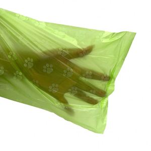 Sacs à crottes pour chien jetables, compostables, biodégradables, sacs à crottes pour animaux domestiques, OEM - Product Image 1