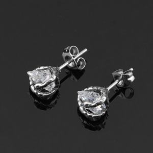 Pendientes de Cristal con Forma de Estrella de Cinco Puntas y Serpiente, de Acero Inoxidable de Alta Calidad, Modernos y Elegantes - Product Image 4
