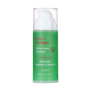 <span class=keywords><strong>Limpiador</strong></span> <span class=keywords><strong>Facial</strong></span> Todo en Uno para <span class=keywords><strong>Piel</strong></span> <span class=keywords><strong>Sensible</strong></span>, Marca Privada OEM ODM, Limpieza Suave, Reduce el Enrojecimiento, <span class=keywords><strong>con</strong></span> CICA y Colágeno - Product Image 2