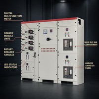 Armoire de distribution électrique de haute qualité série 380V 30kA 400A-1600A à tiroirs extractibles pour armoire de contrôle d'alimentation de bâtiment commercial