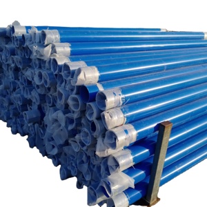 UPVC vỏ và Riser Ống 125 200 140mm PVC tốt ống với ren kết thúc ASTM 10inch sch40 khoan ống rãnh - Product Image 1