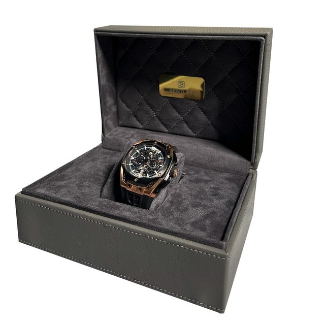 Transparent High Quality Water Resistant Mechanical Watch Open-Dial Design Stainless Steel Case Analog Automatic Movement