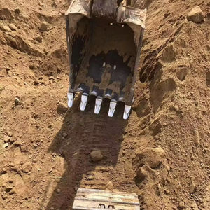 मूल इंजन, 74.3kw बिजली के साथ Komatsu pc130 खुदाई का उपयोग किया, बिक्री के लिए: खनन लोडर. - Product Image 1