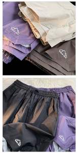 Wholesale Men's Casual Double Lined Mesh Sport <b>Shorts</b> Fashionable Printing Graphic Heavy Cotton Oversize <b>Jogger</b> Quick Dry Mid - Product Image 5