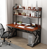 Ailichen Computer Desktop Bureau Thuis Bureau Boekenplank Combinatie Studie En Kantoor Één Tafel