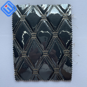 Materiales de cuero de tela de vinilo acolchada con respaldo de <span class=keywords><strong>espuma</strong></span> cosida con <span class=keywords><strong>diamante</strong></span> al por mayor para la tapicería de La alfombrilla del coche de la cubierta del asiento del coche - Product Image 5