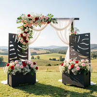 Vente en gros directe usine : Écran composite WPC et grande jardinière rectangulaire pour plantes et fleurs