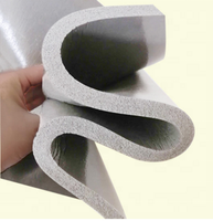 Feuille d'éponge de silicone compatible pour salle blanche de haute qualité à faible émission de COV pour joints d'étanchéité HVAC