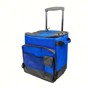 Bolsa Refrigerante Multifuncional Impermeable de 600d con Aislamiento de Papel de Aluminio, con Ruedas, 20L, para Viajes al Aire Libre - Product Image 1
