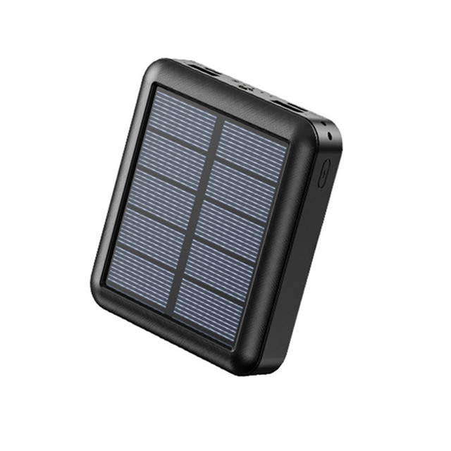 Factory New Model Solar Power Bank 10000 Mah Power Banks 10000mah Portable Charger Built-in 4 Cables