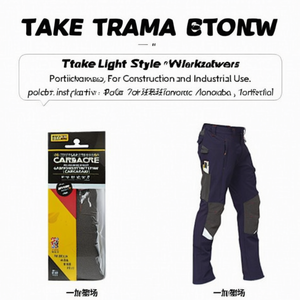 Pantalon de travail léger pour homme, pantalon de protection pour la construction et l'industrie - Product Image 2
