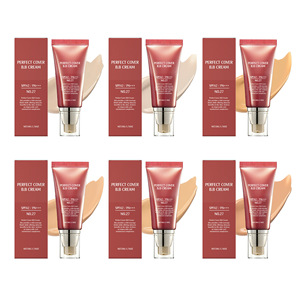 Serie di BB Cream Ammorbidente e Coprente per la Pelle, Idratante Delicato, Naturale e Leggero, Idratazione Viso, Illuminante, Base Morbida per il Trucco - Product Image 1