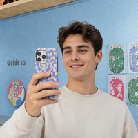 Coques de téléphone Prosub à sublimation double couche, motif floral classique et tendance, pour iPhone 17 & 18 (séries P/PM), finition brillante et mate