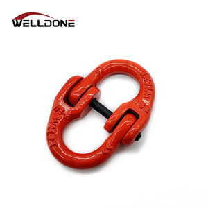 Xích Rèn Thả Kiểu Châu Âu Loại 80 G80 Liên Kết Nối Khóa Búa Hình Chữ D - Product Image 4