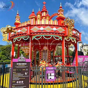 Équipement pour parc d'attractions à thème Fun Park Rides Grand carrousel musical de luxe Merry Go Round Carrousel - Product Image 4