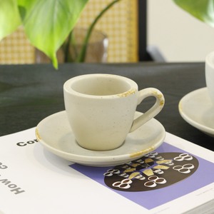 ชุดแก้วกาแฟเซรามิกสไตล์วินเทจพร้อมจานรอง สำหรับเอสเพรสโซ ลาเต้ คาปูชิโน เหมาะสำหรับใช้ในบ้าน คาเฟ่ ร้านอาหาร ขายส่ง - Product Image 3