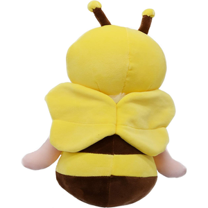 Peluche Ape Sorridente per Supporto Emotivo con Ali Gialle, Morbido Pupazzo Ape per Bambini, <span class=keywords><strong>Regalo</strong></span> Dolce - Product Image 2