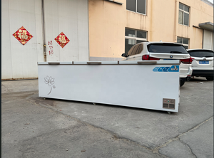 A bassa temperatura grande capacità orizzontale congelatore di varie dimensioni per uso domestico e commerciale congelatore frigorifero - Product Image 5